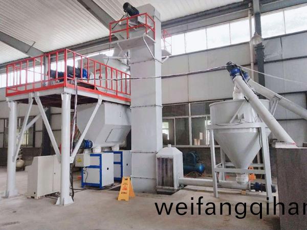 輕(qing)質抹(mo)灰石膏(gao)砂漿生産線