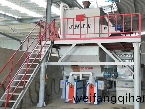 輕(qing)質(zhi)抹(mo)灰石(shi)膏砂漿(jiang)生産(chan)線